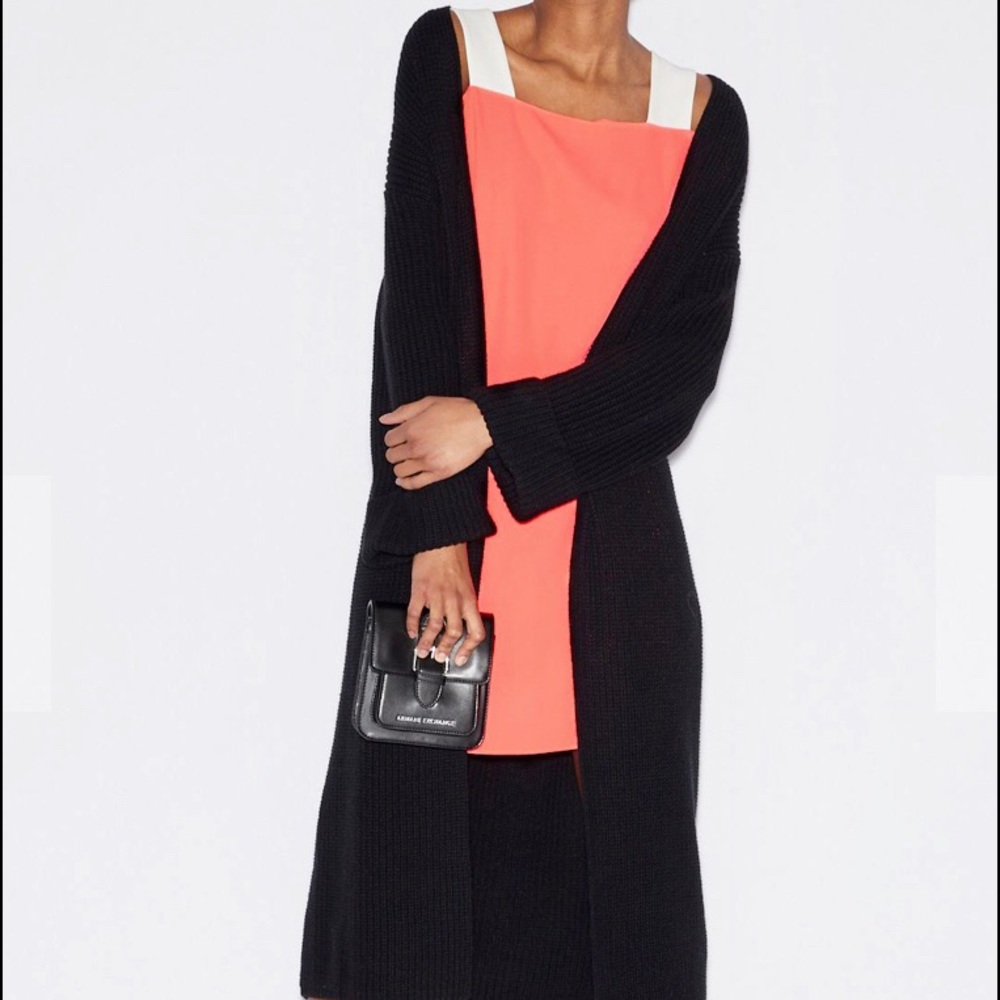 👗Armani ExchangeDRESS WITH CONTRASTING DETAILS 💃
